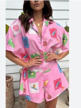 Petal and Pup Kellie Cotton Romper